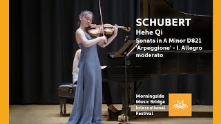 Morningside MB 2023 | Hehe Qi - Schubert Sonata in A Minor D821 'Arpeggione'