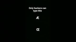 only hackers can type this #plzsubscribe