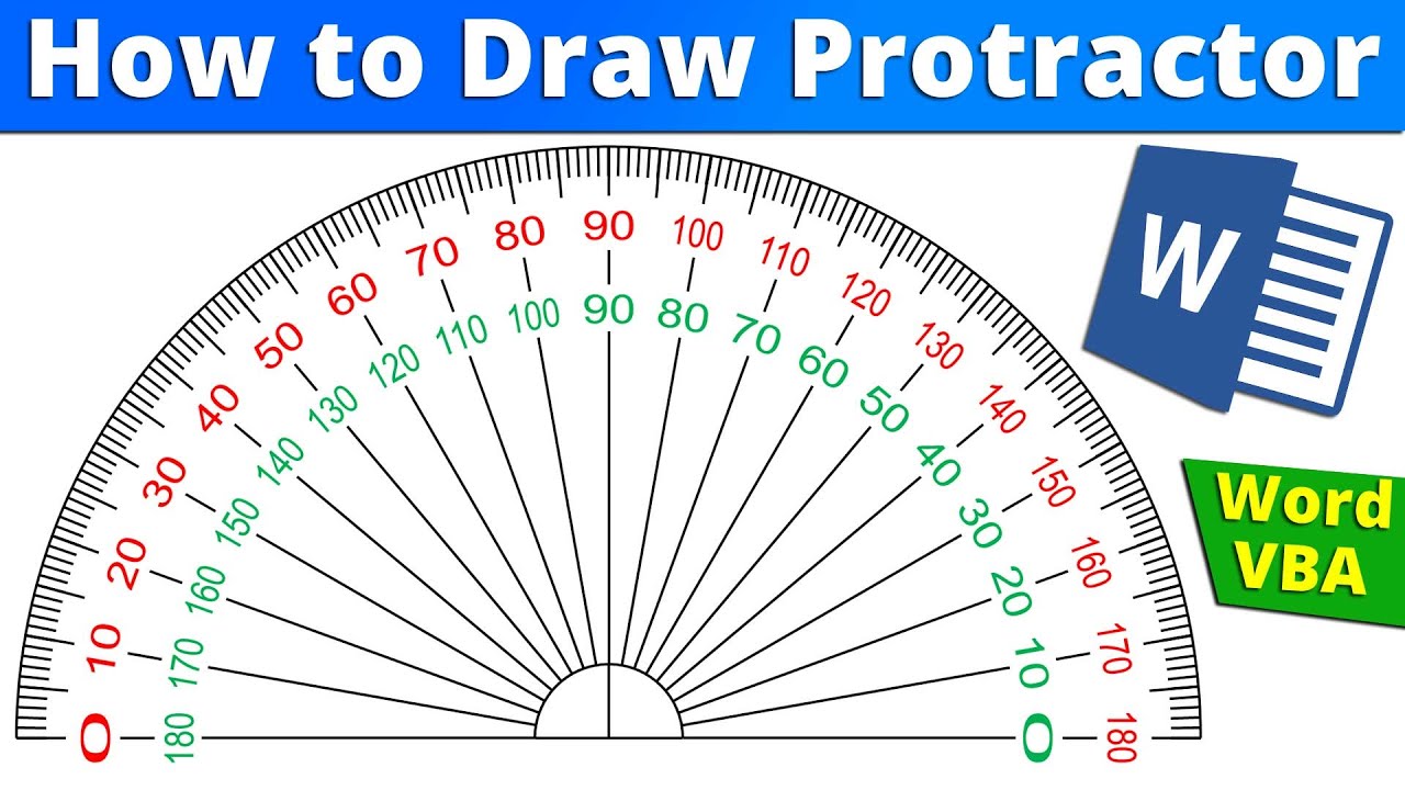 printable protractor 360 pdf