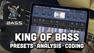 King of Bass by AudioKit Pro | Presets Demo, Analysis & PWM Coding screenshot 4