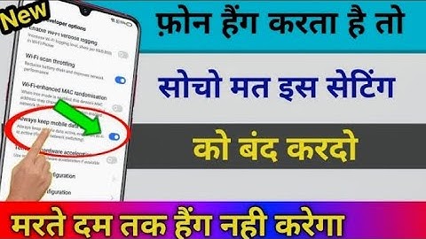 4 Setting For All Android Device Hang Problem Solve 100% Working Tips & Tricks || Technical Baba Ji