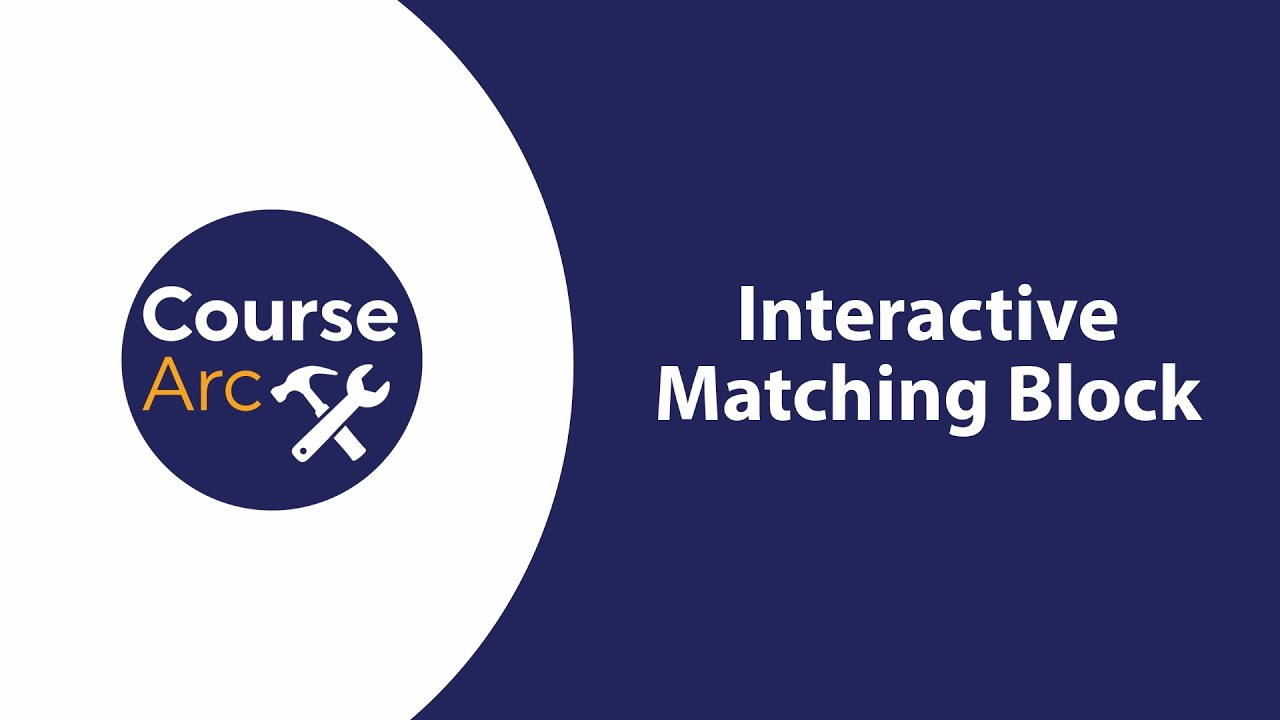 Adding an Interactive Matching Block