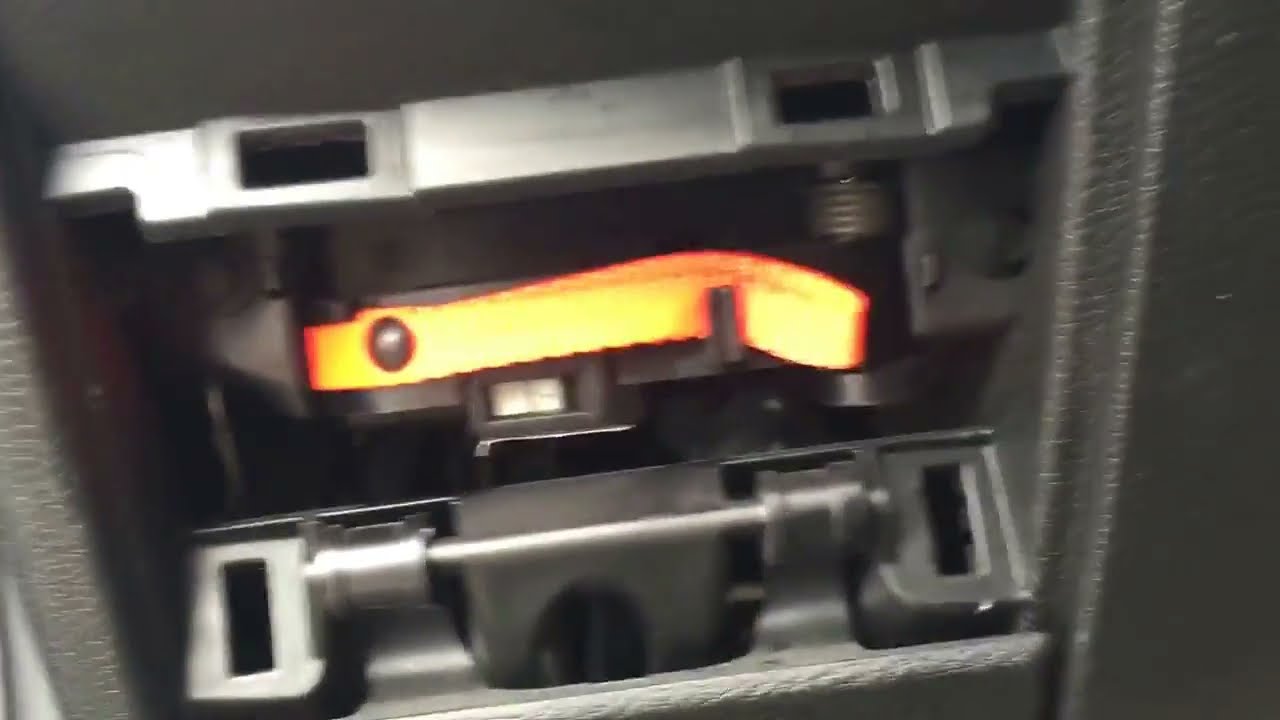 Shift lock release 2014 Dodge Ram - YouTube