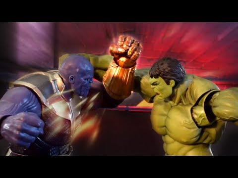 Avengers Stop Motion - Thanos Fight