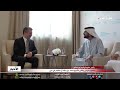 مسرور بارزاني يلتقي الشيخ محمد بن راشد آل مكتوم في دبي