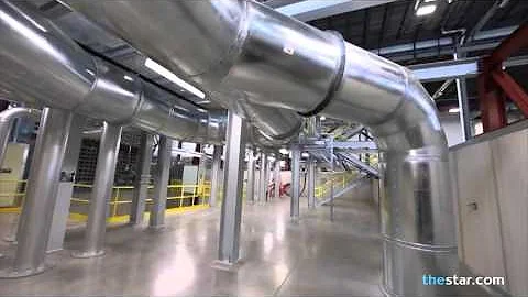 Touring the Darlington training mock-up of the CANDU reactor