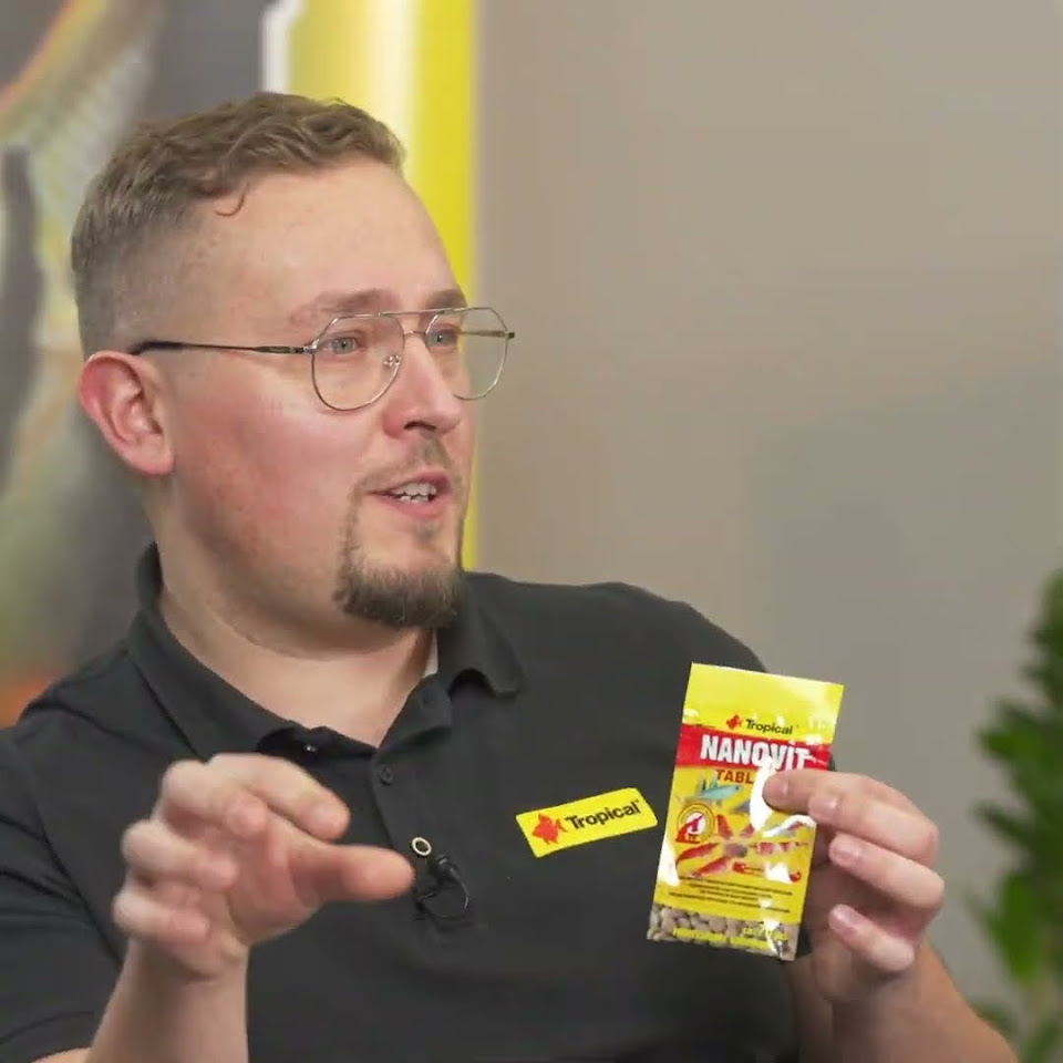 TROPICAL How to feed fish fry and small species of fish? Trailer