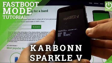 How to enter Fastboot Mode KARBONN Sparkle V - Open and Exit Fastboot