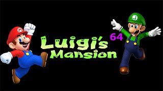 Super Mario 64 Hack - Luigis Mansion 64