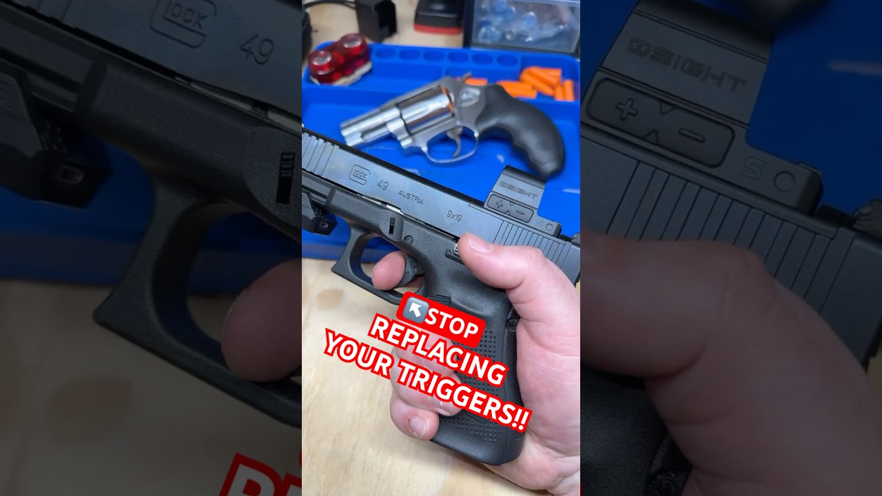 Stock Glock Triggers-STOP REPLACING THEM!! Do Better. #safety #design #mechanicalengineering