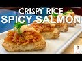 Crispy Rice Spicy Salmon | Gourmet Sushi on the Cheap