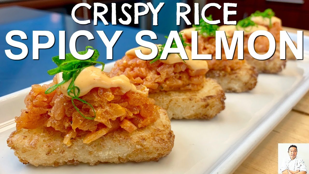 Crispy Rice Spicy Salmon | Gourmet Sushi on the Cheap | Hiroyuki Terada - Diaries of a Master Sushi Chef