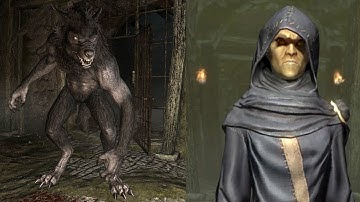 The Caller VS The Werewolf!! - Skyrim Anniversary Edition (Hitting the Books Quest)