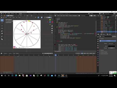 How to make simulated circlular path illusion [BLENDER 2.8]