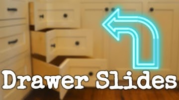 Drawer Slides - Whats the Difference?