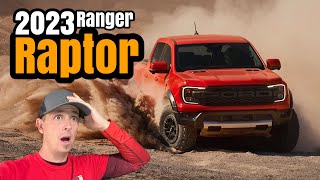 2023 Ford Ranger RAPTOR TEASER! for America