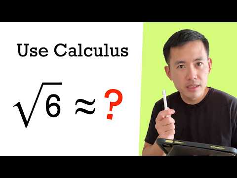 Newton's Method for square root of 6