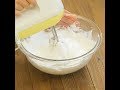 【料理の豆知識】メレンゲの作り方
