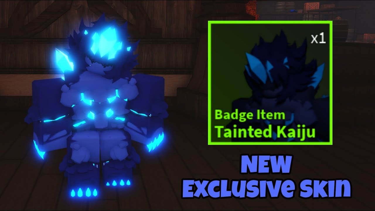 How to get Tainted Kaiju Skin | Kaiju Paradise
