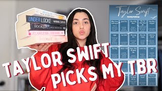 Taylor Swift songs pick my march tbr