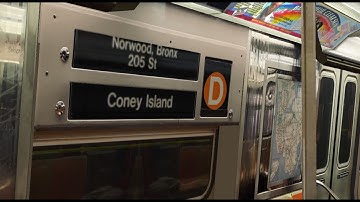 OpenBVE RP Multiplayer: NYC Subway R68 D to Coney Island via Concourse Express