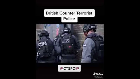 British counter terrorist police