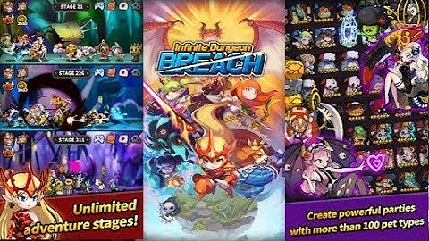 Infinite Dungeon Breach: Pet Raising Idle RPG - Gameplay / Android / Mobile by Super Awesome Inc.