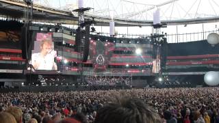 Muse- Opening London Emirates Stadium Unsustainable/ Supremacy 05/25/13