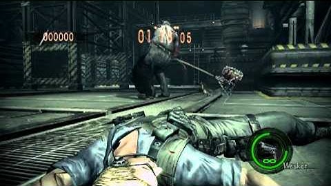 Resident Evil 5 PC Mod Guardian motion swap test