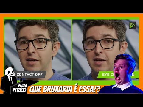 Parece Magia mas é tecnologia!  Conheça o novo filtro do Nvidia Broadcast!