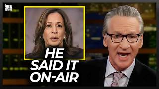 'Real Time' Crowd Goes Silent as Bill Maher Reacts to Kamala’s Plans to Run for Gov.