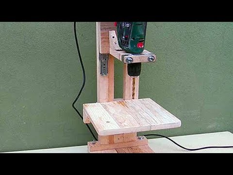 Video: DIY Matkap Standı (26 Fotoğraf): Ev Yapımı Bir Yatak, Delme Kılavuzu Ve Kontrplak Tutucu Oluşturmak Için çizimler