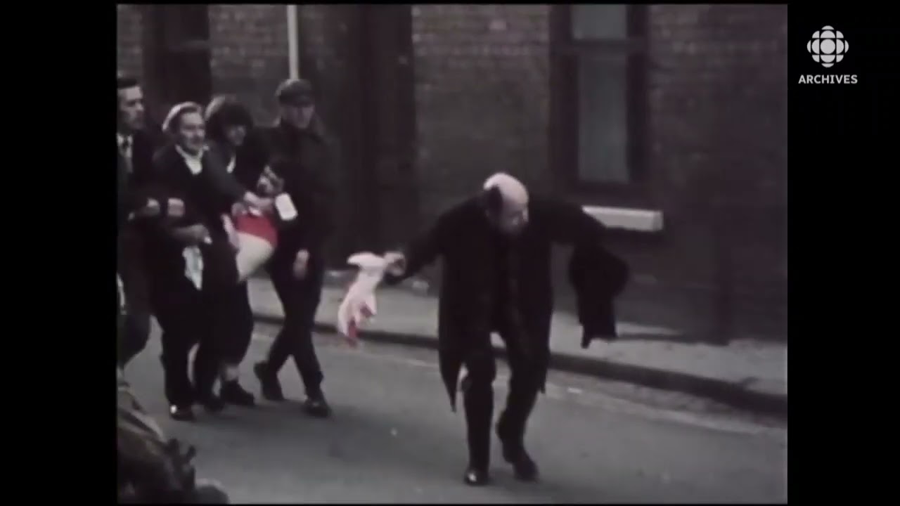 En 1972 dimanche sanglant Bloody Sunday en Irlande du Nord