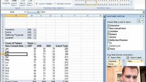 Excel Video 4 Grouping Pivot Table Fields