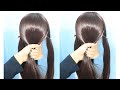 Easy wedding guest hairstyles | simple juda hairstyles for medium hair | hair style girl easy