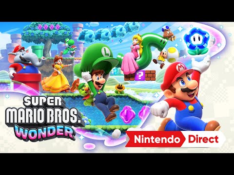 Super Mario Bros. Wonder hits Nintendo Switch October 20th!