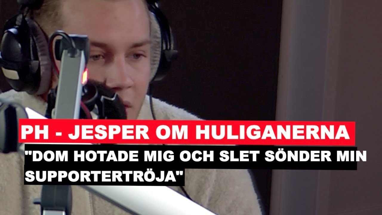 PH- JESPER ATTACKERAD AV FOTBOLLSHULIGANER