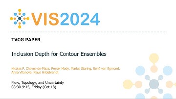 Inclusion Depth for Contour Ensembles - Fast Forward | VIS 2024