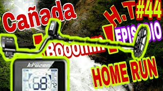 En Cañada con Detector de metales en busca de todo que sea Detección Metálica....