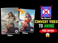 How to convert normal to anime  convert to anime ai  to cartoon converter app