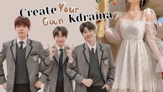 Create Your Own K-Drama 🎭💖 | Design Your Love Story in 5 Seconds! | @quizgalaxtopia