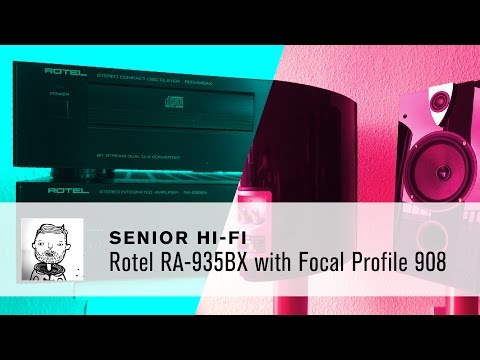 Rotel RA 935BX with Focal Profile 908