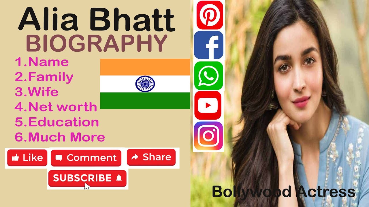 Alia Bhatt Biography |Career| Family| - Inter Bio | INTER BIO