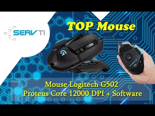 Logitech G502 Proteus Core Mouse Review > Software Utility