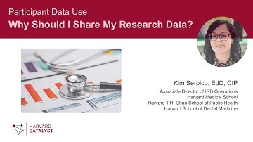 Participant Data: Why should I share my research data?