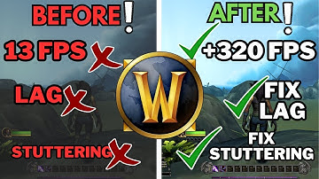 Boost Your World of Warcraft FPS NOW! - Ultimate Lag Fix for Insane Performance!