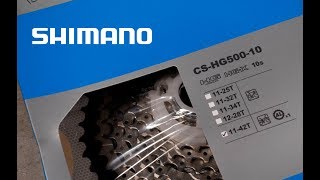 Shimano M6000 11-42t 10 Speed Cassette vs. SunRace MX3 Wide Ratio