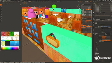 Low-Poly 3D Game Asset Creation Process