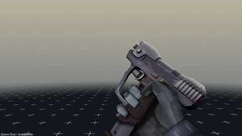 Halo CE Magnum - Animation