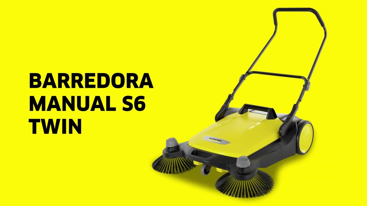 Unboxing Karcher - Barredora manual S6 TWIN 